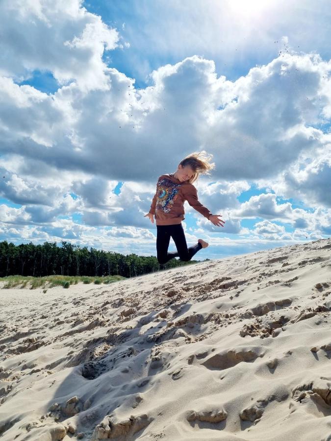 Siedlisko Na Wydmach, Domki Klimatyzowane Łeba Exterior foto