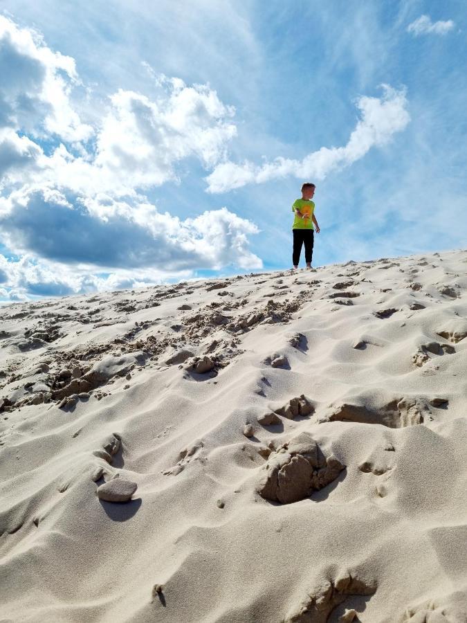 Siedlisko Na Wydmach, Domki Klimatyzowane Łeba Exterior foto